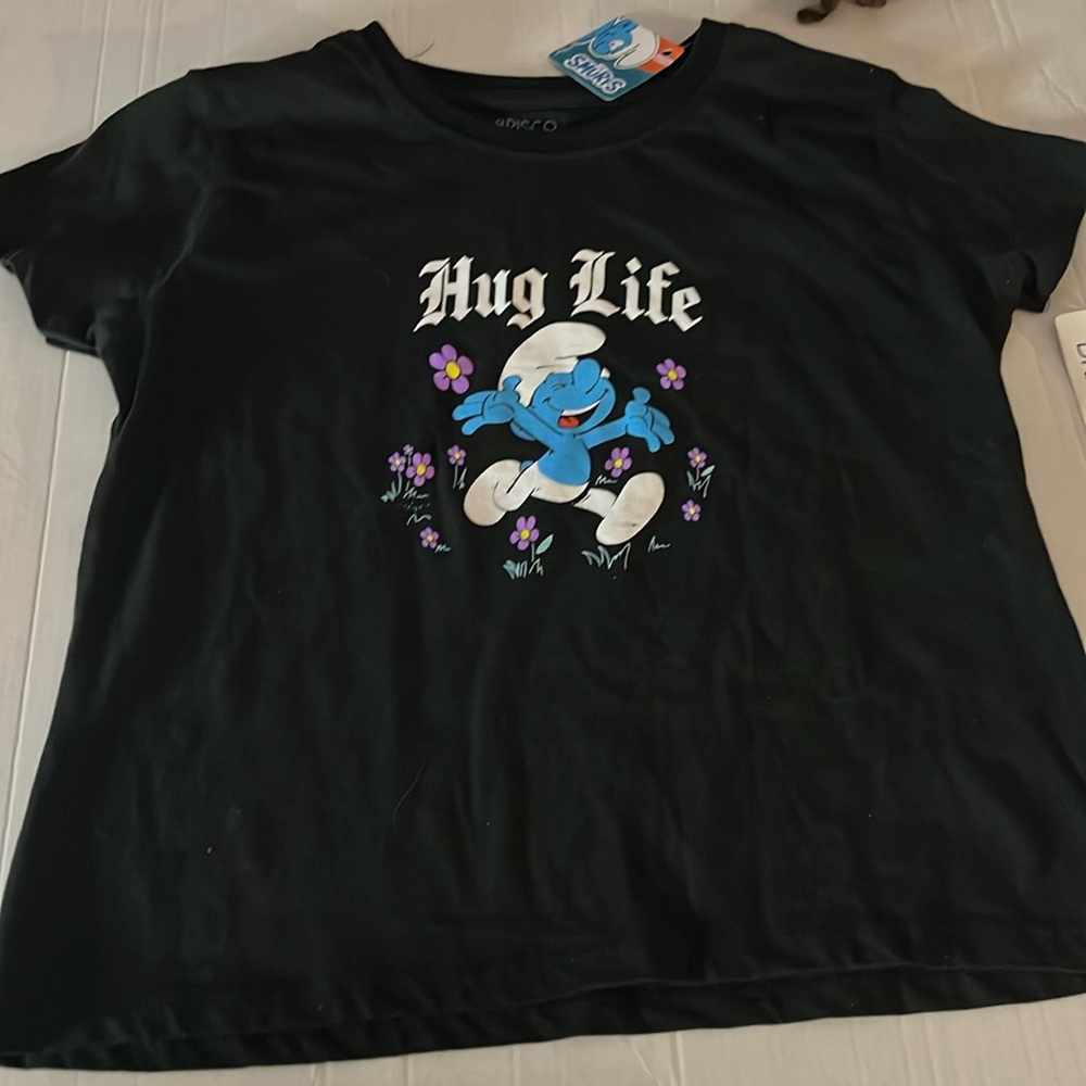 Hug Life Smurf Tee - Size 5